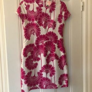 Kate Spade pink flower Gail Dress - size 2